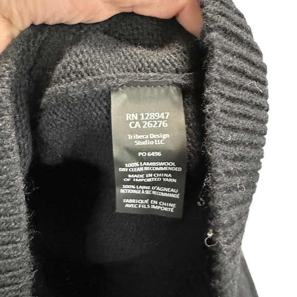 NILI LOTAN Hollyn cropped wool turtleneck sweater - Picture 9 of 10